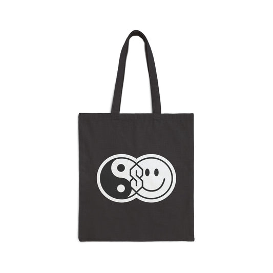The S Thing Yin Yang Smiley Tote Bag