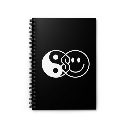 S Thing Spiral Notebook - YinYang/Smiley