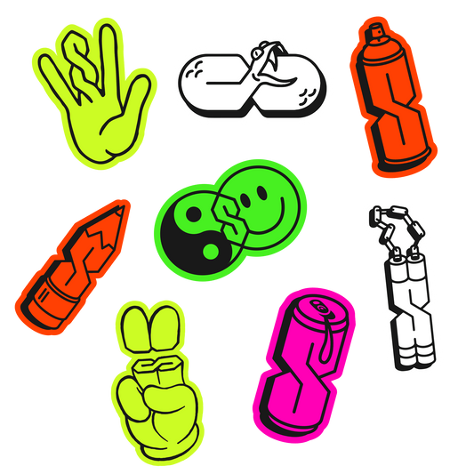 S Thing 56 Piece Mystery Sticker Pack™