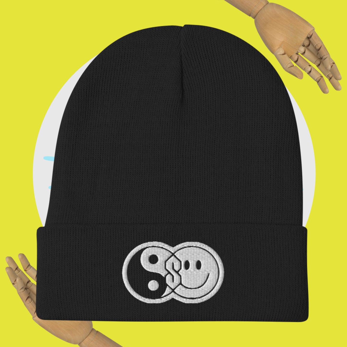 The S Thing Beanie™ - YinYang/Smiley