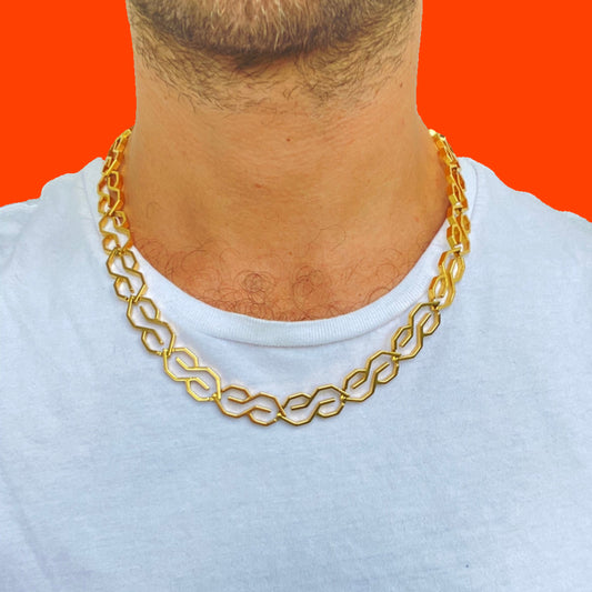 The S Thing Chain Necklace™- Large S - Gold