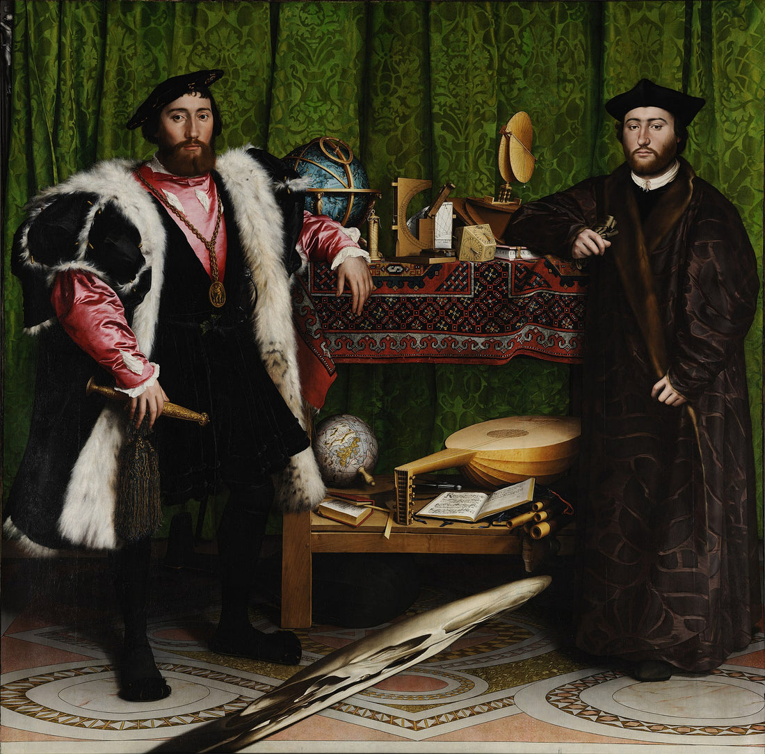 1533 Hans Holbein 'The Ambassadors'