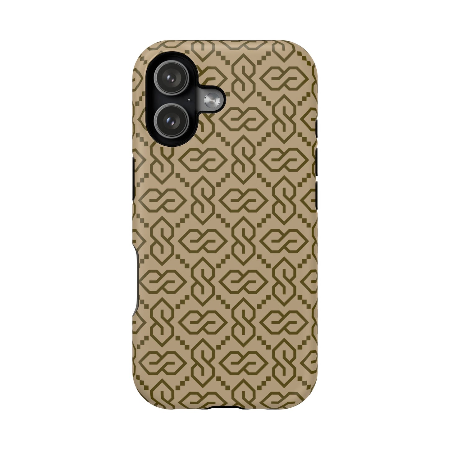 S Thing Faux Real Phone Case - Monogram - Magnetic Impact-Resistant