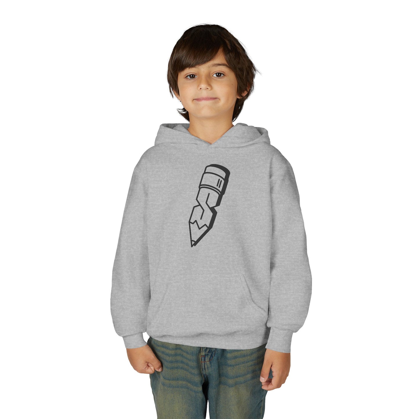 Kids S Thing Hoodie - Pencil
