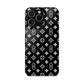 S Thing Faux Real Phone Case - Multi-Models - Black/White