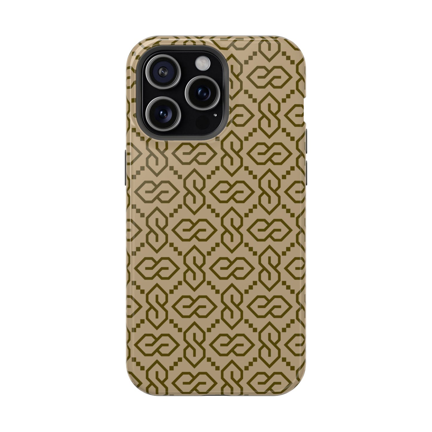 S Thing Faux Real Phone Case - Monogram - Magnetic Impact-Resistant