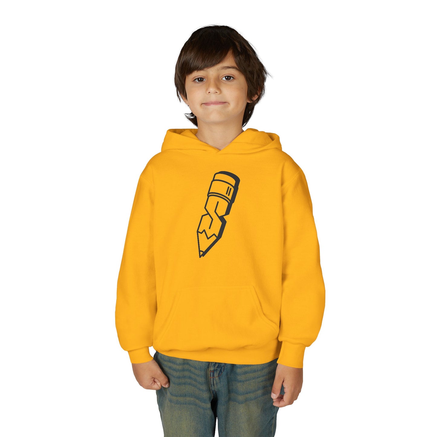 Kids S Thing Hoodie - Pencil