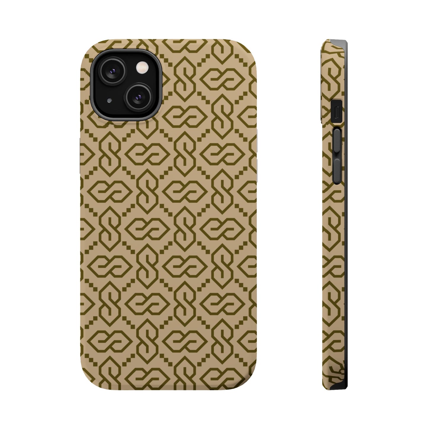 S Thing Faux Real Phone Case - Monogram - Magnetic Impact-Resistant