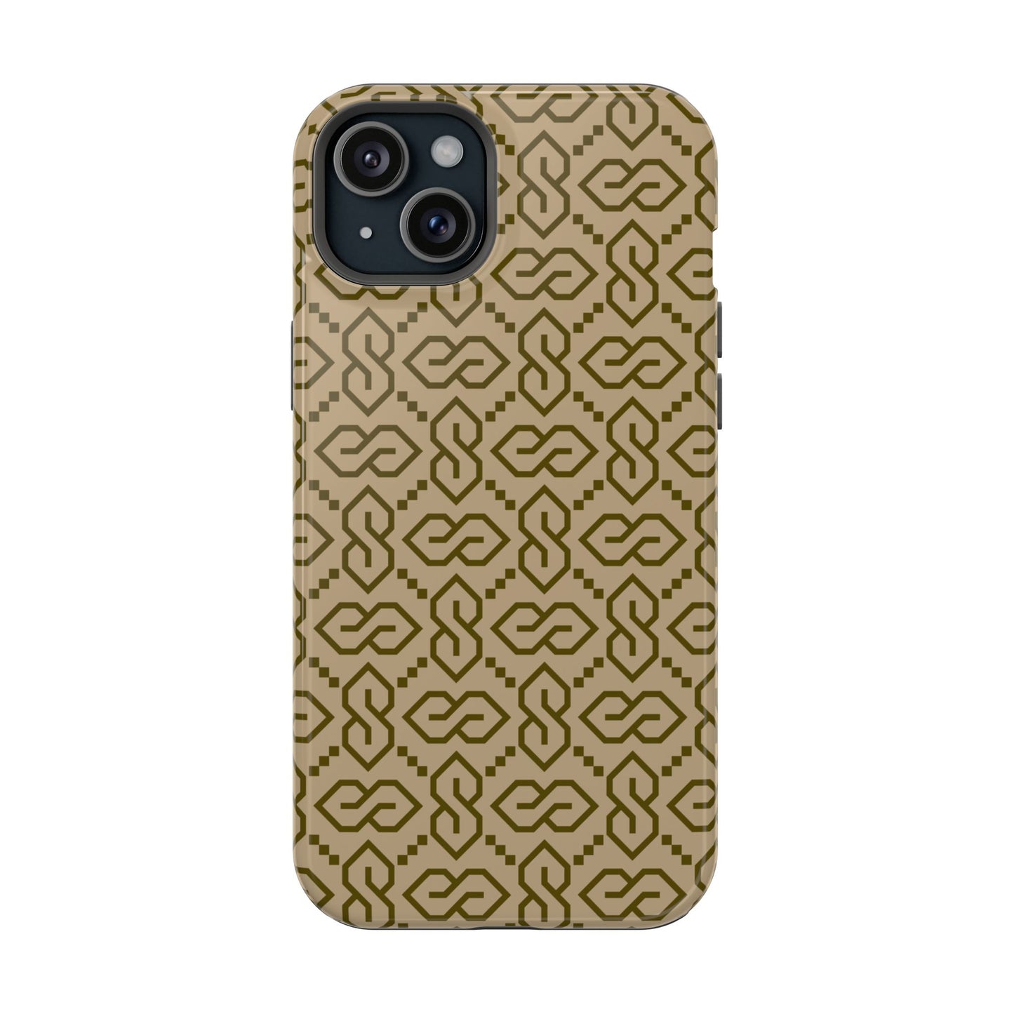 S Thing Faux Real Phone Case - Monogram - Magnetic Impact-Resistant