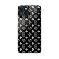 S Thing Faux Real Phone Case - Multi-Models - Black/White