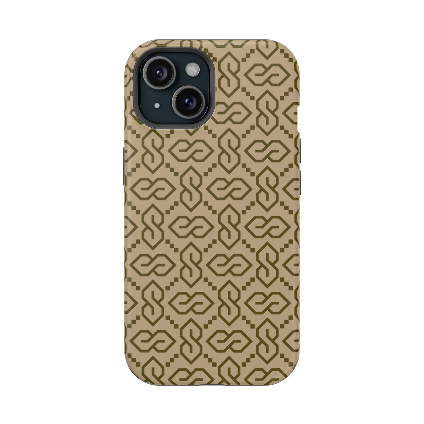 S Thing Faux Real Phone Case - Monogram - Magnetic Impact-Resistant