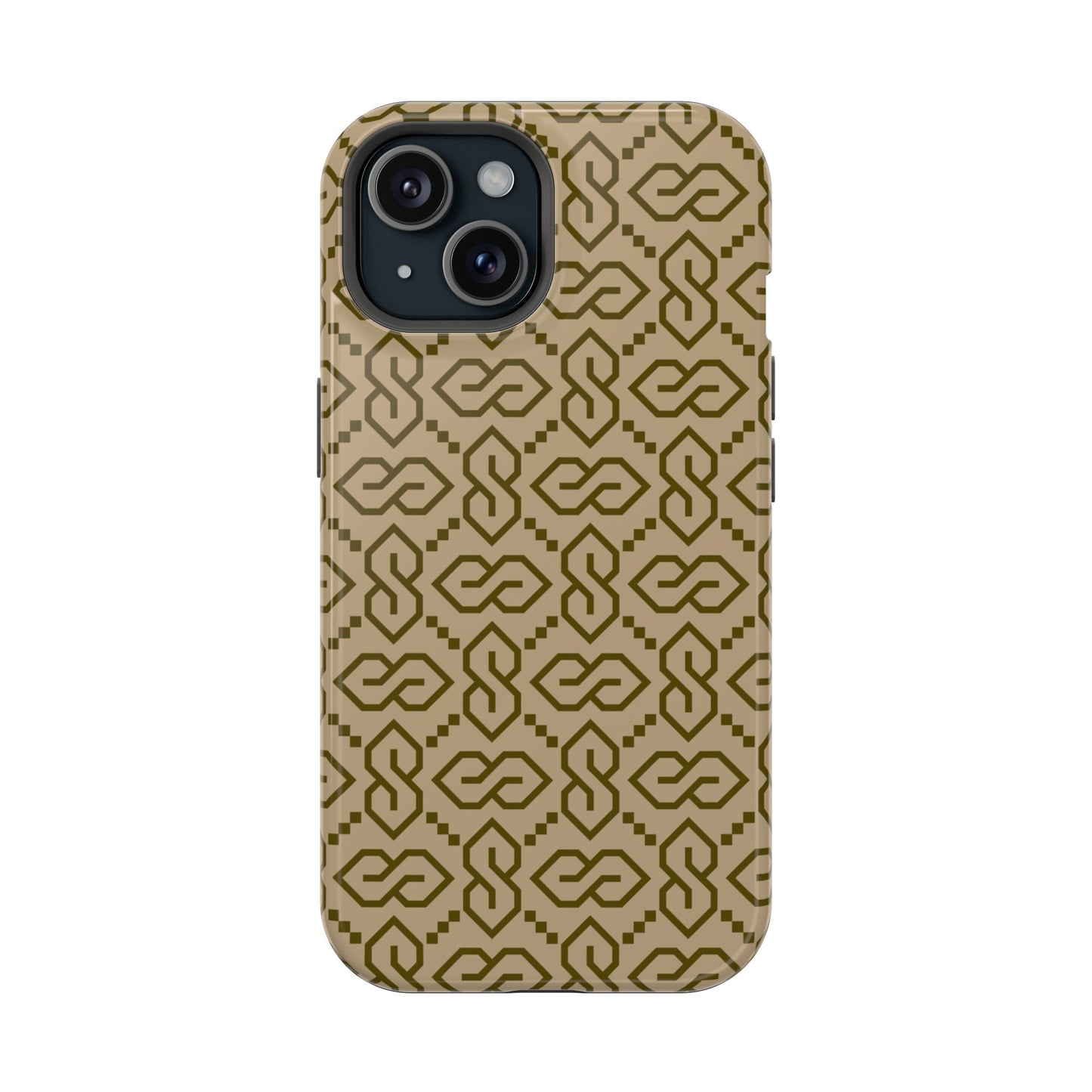 S Thing Faux Real Phone Case - Monogram - Magnetic Impact-Resistant