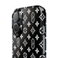 S Thing Faux Real Phone Case - Multi-Models - Black/White