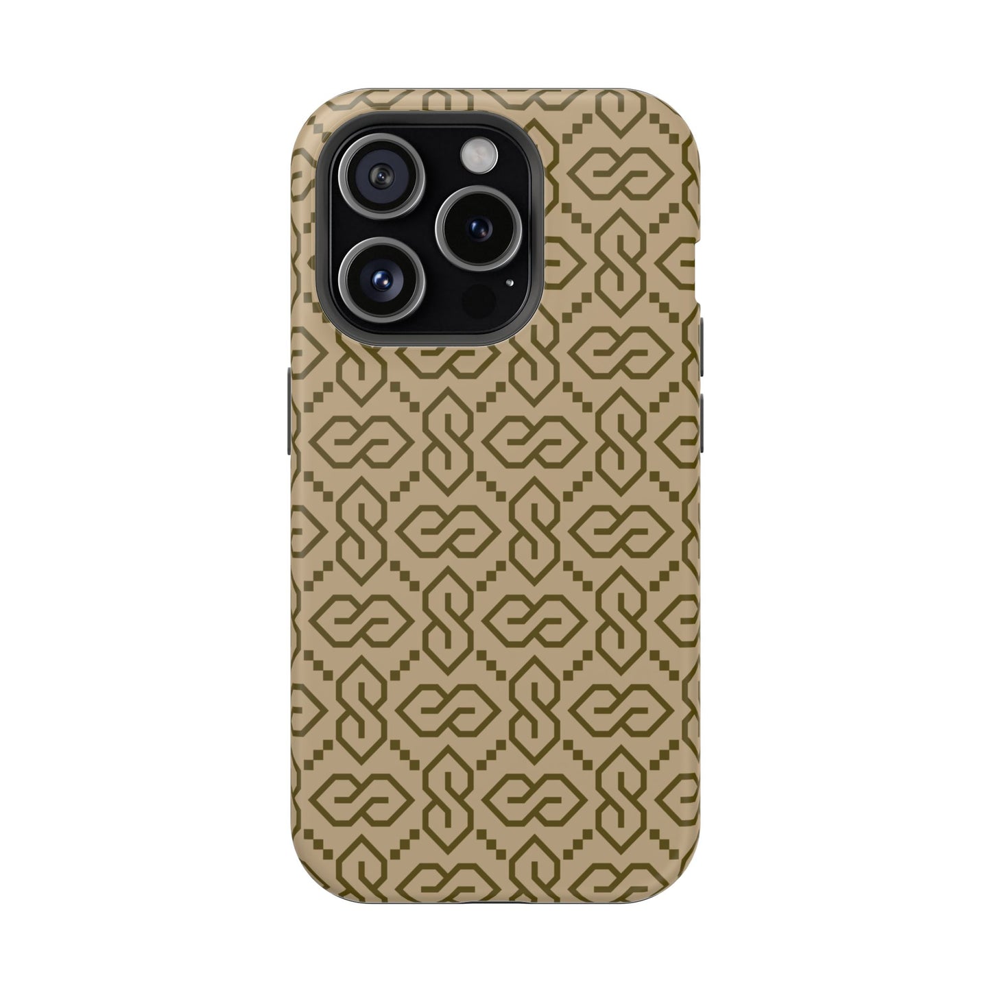 S Thing Faux Real Phone Case - Monogram - Magnetic Impact-Resistant