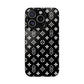 S Thing Faux Real Phone Case - Multi-Models - Black/White