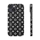 S Thing Faux Real Phone Case - Multi-Models - Black/White