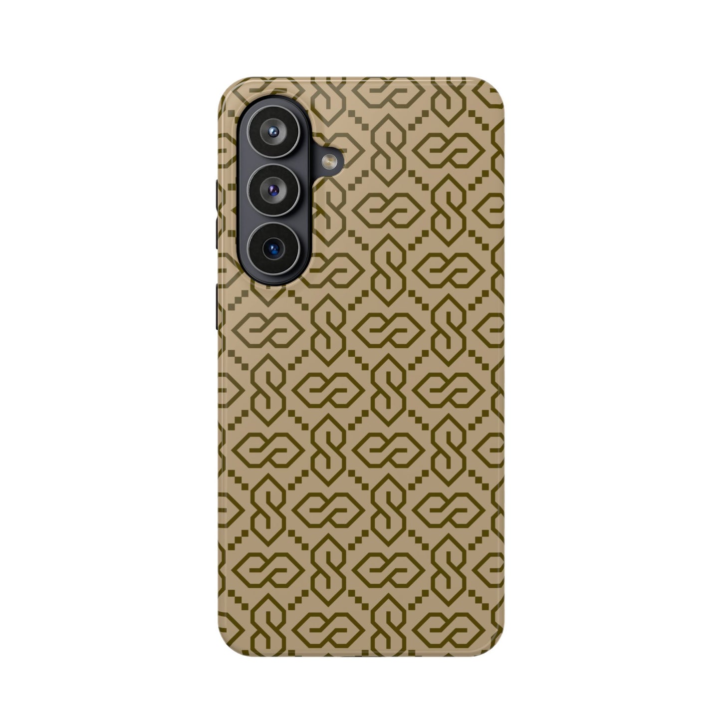S Thing Faux Real Phone Case - Monogram - Magnetic Impact-Resistant