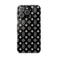 S Thing Faux Real Phone Case - Multi-Models - Black/White