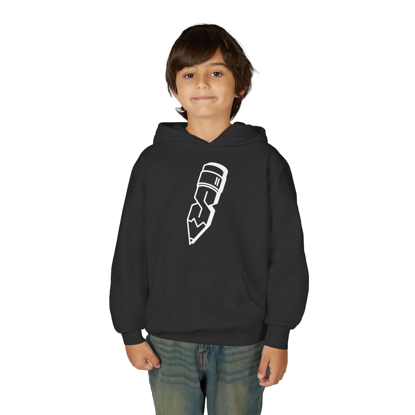 Kids S Thing Hoodie - Pencil