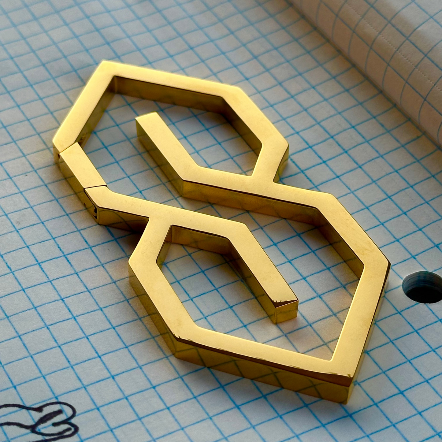 GOLD S Thing Keychain Carabiner™