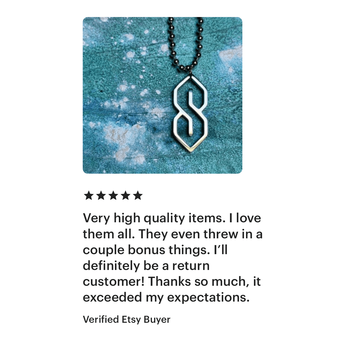 The S Thing Ball Chain Pendant Necklace™ - SILVER