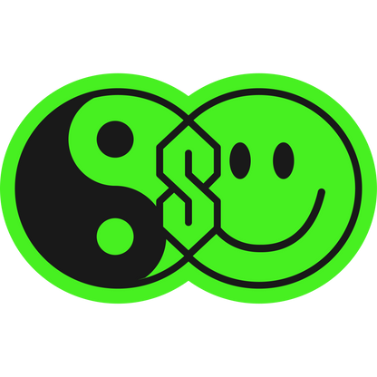 S Thing Sticker™ - YINYANG/SMILEY