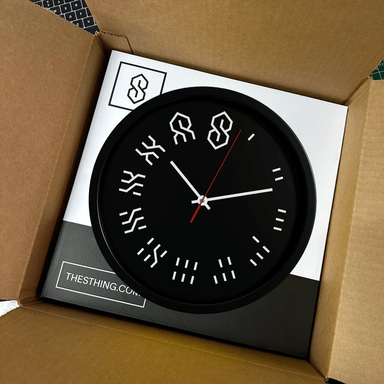 インテリア時計 STUSSY Livin' Wall Clock by SAITO WOOD Saito Wood - STUSSY Livin'General Store | “Time is money” Wall