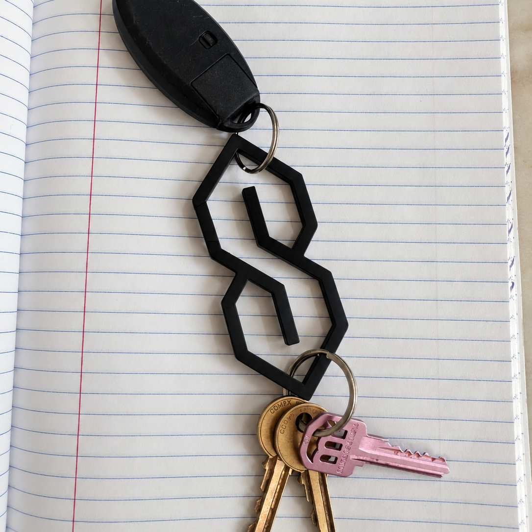 The S Thing Keychain Carabiner™ - BLACK - PREORDER