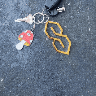 GOLD S Thing Keychain Carabiner™