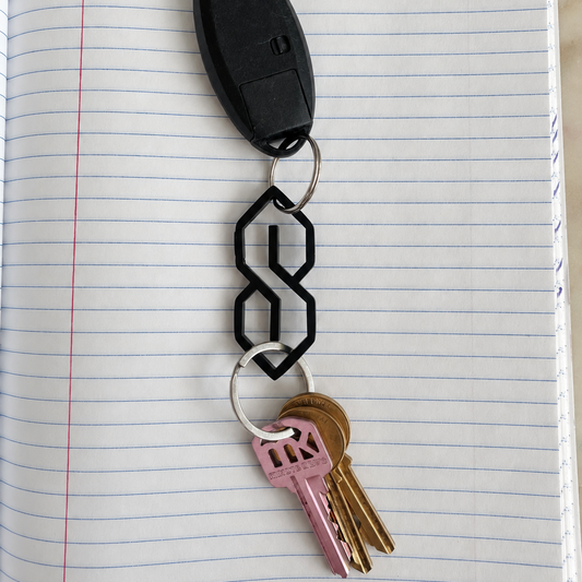 Mini S Thing Keychain Carabiner™ - Black - PREORDER