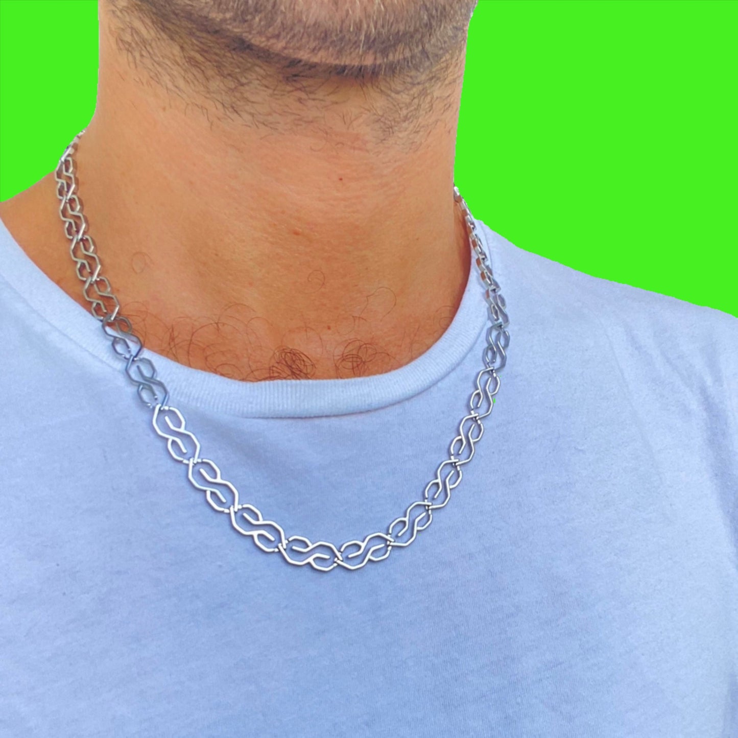 The S Thing Chain Necklace™ - SMALL S - SILVER